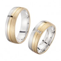 14 Karaat geelgouden trouwring SR06 14 Karaat geelgouden trouwring SR06