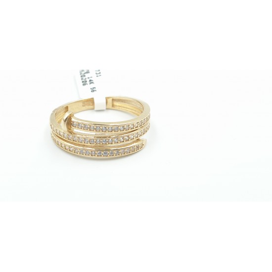 14 karaat gouden ring - 601731 14 karaat gouden ring - 601731