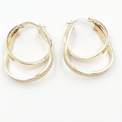 GOUDEN CREOLEN - 602419