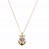 Gouden ketting met hanger - 600149 Gouden ketting met hanger - 600149