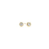 SIF JAKOBS SARDINIEN PICCOLO EARRINGS SJ-E1051-CZ(YG) - 600775