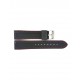 Highly flexible BBS silicone watch strap with stitching and Quick Release push pins. The watch strap is fited with a stainless steel buckle. - 601414
