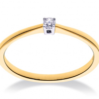 Solitair diamant Ring - 601611