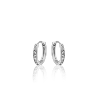 Zilveren creolen - 602826