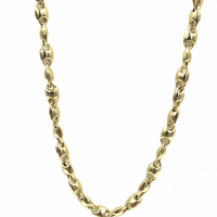 Geelgoud collier 45 cm - 602027 Geelgoud collier 45 cm - 602027