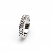 ROLEX SCHAKEL STYLE RING VAST - 602057 ROLEX SCHAKEL STYLE RING VAST - 602057