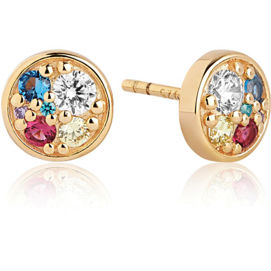 SIF JAKOBS NOVARA PICCOLO EARRINGS SJ-E1055-XCZ(YG) - 602125