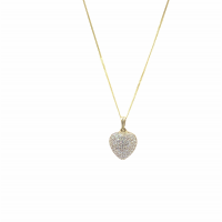 GOUDEN KETTING MET HANGER HARTJE - 602980 GOUDEN KETTING MET HANGER HARTJE - 602980
