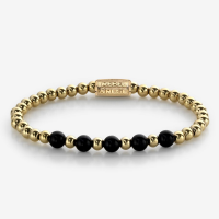 Yellow Gold meets Black Madonna - 6mm - 602243 Yellow Gold meets Black Madonna - 6mm - 602243
