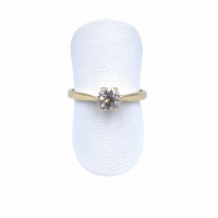 Geelgouden ring, 0.50 ct diamant, Solitair - 602958 Geelgouden ring, 0.50 ct diamant, Solitair - 602958