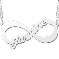 Zilveren hanger infinity geschreven naam - 603097 Zilveren hanger infinity geschreven naam - 603097