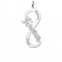 Zilveren infinity hanger forever - 603102 Zilveren infinity hanger forever - 603102