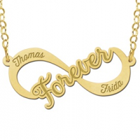 Gouden infinity ketting forever - 603122 Gouden infinity ketting forever - 603122