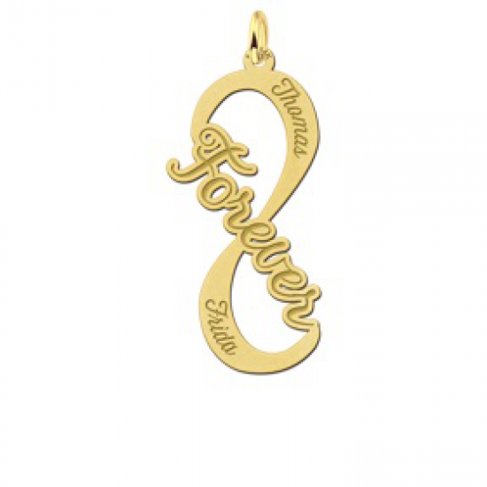 Gouden infinity hanger forever - 603123