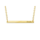 Gouden Bar naamketting small - 603472