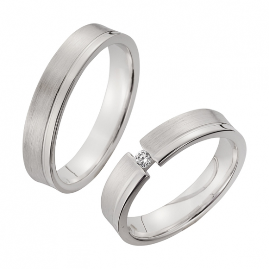 14 Karaat gouden trouwring SR 19 - 603492