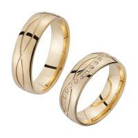 14 Karaat gouden trouwring SR 30 - 603495 14 Karaat gouden trouwring SR 30 - 603495