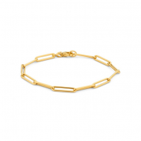 Armband paperclip 4,0 mm 19 cm - 603521