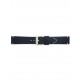 High quality calf leather watch strap made of 2 layers, very flexible and durable. The 3 mm has no padding but thick leather. This strap has an extra heavy buckle and ornamental stitching in white. - 604240