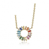 SIF JAKOBS ANTELLA CIRCOLO NECKLACE SJ-C0162-XCZ(YG) - 600802 SIF JAKOBS ANTELLA CIRCOLO NECKLACE SJ-C0162-XCZ(YG) - 600802