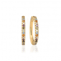SIF JAKOBS ELLERA EARRINGS SJ-E2869-ACZ-YG - 604707 SIF JAKOBS ELLERA EARRINGS SJ-E2869-ACZ-YG - 604707
