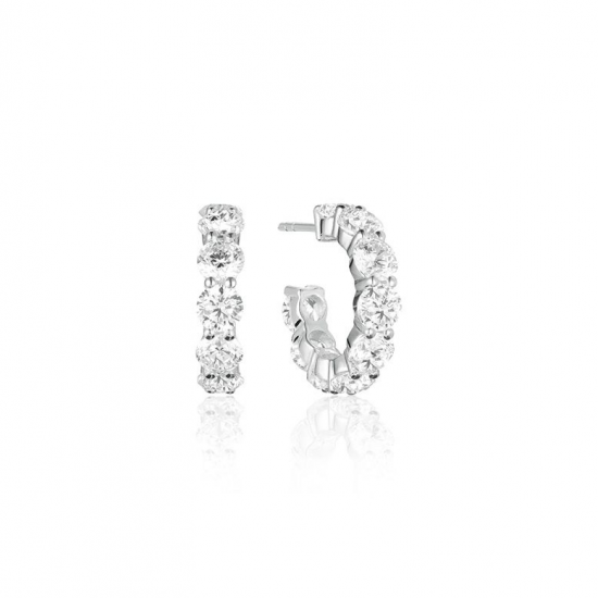 SIF JAKOBS BELLUNO EARRINGS SJ-E42115-CZ-SS - 604709