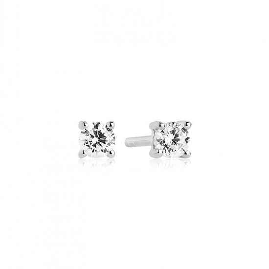 SIF JAKOBS PRINCESS PICCOLO EARRINGS SJ-E3MMRD-CZ - 604710