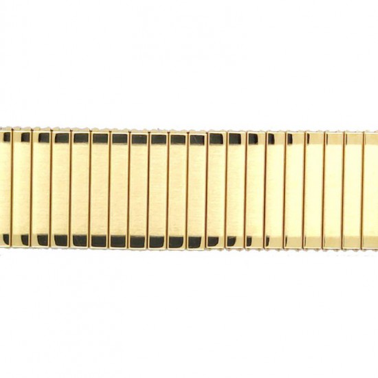 Metalen rekband met "krammetjes" waardoor de band herhaaldelijk op maat gemaakt kan worden en een lange leversduur gewaarborgd is - 606208