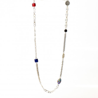Zilveren Ala kondre ketting 45cm - 606573