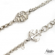 Zilveren Ala kondre ketting 45cm - 606573