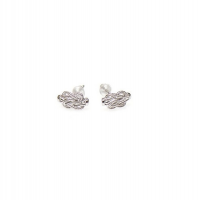 Kinder Mattenklopper Oorbellen Zilver - 606575 Kinder Mattenklopper Oorbellen Zilver - 606575