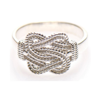 Mattenklopper Ring Zilver - 606579