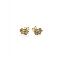 18K Gouden mattenklopper oorstekers - 606590 18K Gouden mattenklopper oorstekers - 606590