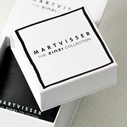 Mart Visser by ZINZI zilveren luxueuze armband wit zwart MVA3Z - 20002480 Mart Visser by ZINZI zilveren luxueuze armband wit zwart MVA3Z - 20002480