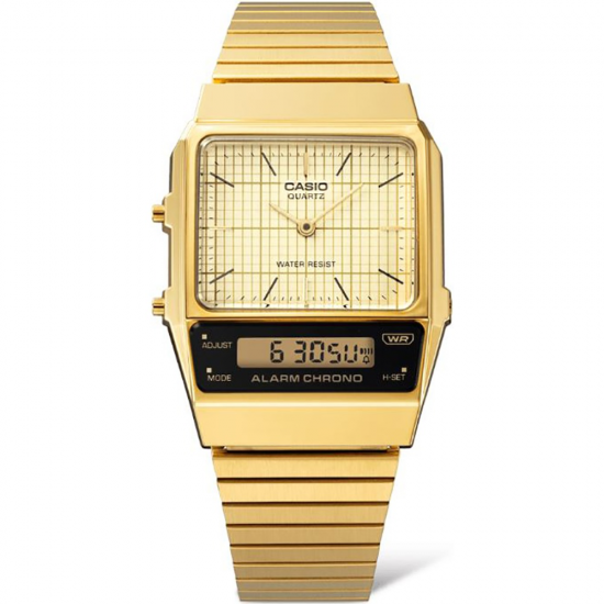 Casio Vintage AQ-800EG-9AEF Vintage Edgy horloge - 20002509