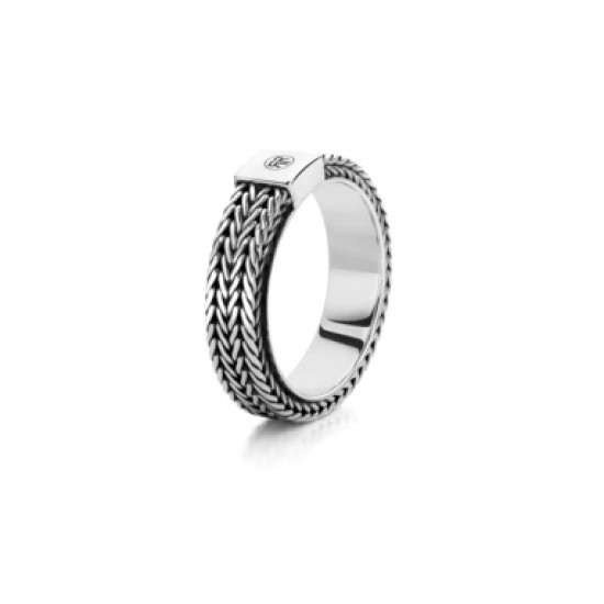 REBEL AND ROSE RING PROTEUS ZILVER - 20002882