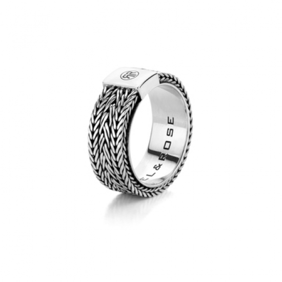 REBEL AND ROSE RING TRITON ZILVER - 20002884