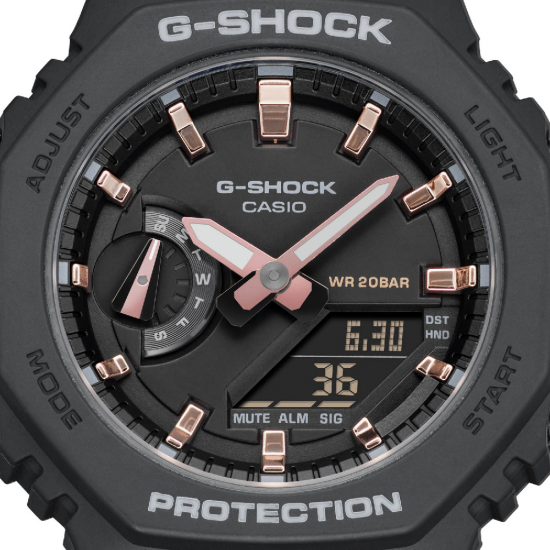 G-Shock Classic Style GMA-S2100-1AER Mini CasiOak Horloge - 20003010 G-Shock Classic Style GMA-S2100-1AER Mini CasiOak Horloge - 20003010
