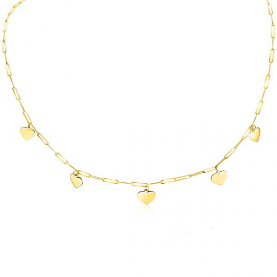 ZINZI Gold 14 krt gouden collier - 20003112