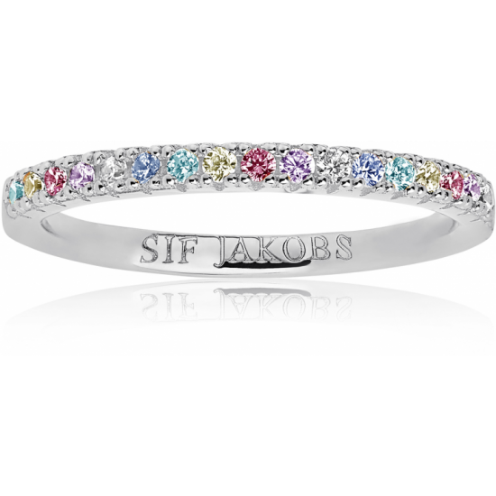 SIF JAKOBS JEWELLERY ELLERA RING SJ-R2869-XCZ/54 - 604992