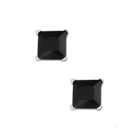 oorknoppen zwart zirkonia - 20005597