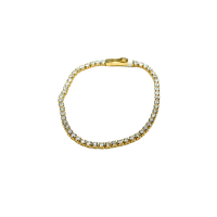 14k gouden Armband met Swarovski - 20003290