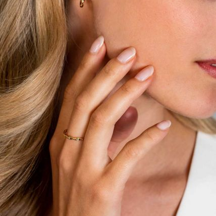 ZINZI zilver plated aanschuifring - 20003332