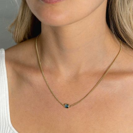 ZINZI zilver plated zilveren gourmet ketting - 20003348