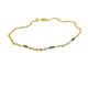 14k armband met ruwe diamand - 20003506
