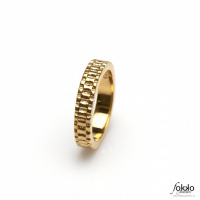 ROLEX STYLE RING (VAST VERGULD) - 20004156 ROLEX STYLE RING (VAST VERGULD) - 20004156
