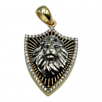 14k Gouden leeuw Hanger - 20004287 14k Gouden leeuw Hanger - 20004287