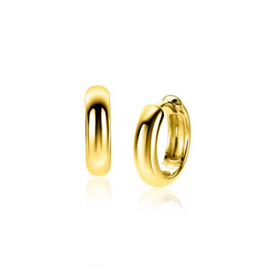 ZINZI gold plated zilveren oorringen - 20004511