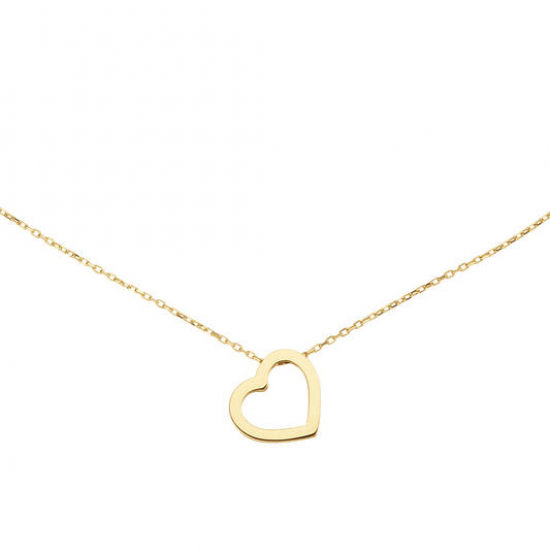 Swinging Heart ketting - 14 karaat goud - 20004512