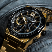 Wise Man Steel Gold Zwart - 20004564